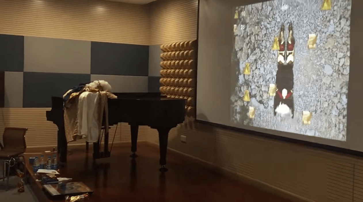 INTERACTIVE KINECT-BASED GAME FOR OUR MOZART WORKSHOP