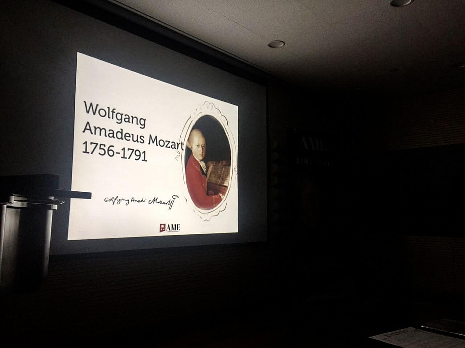 „GET TO KNOW MOZART“ - AME WORKSHOP FOR CHILDREN AT GD MUSIC SCHOOL SUZHOU