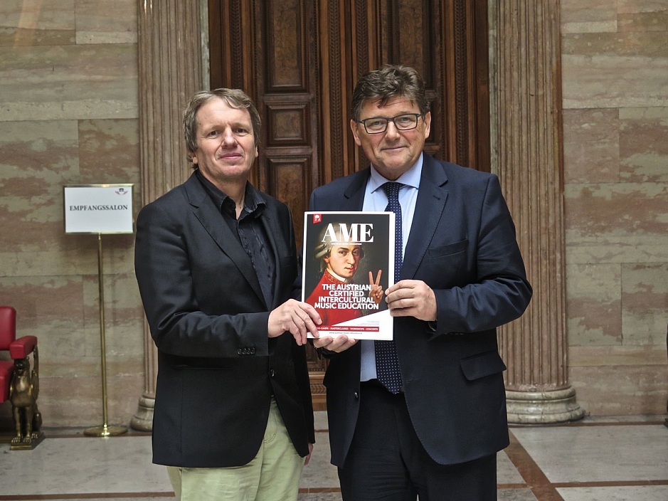 Official reception for AME in the Austrian Parliament