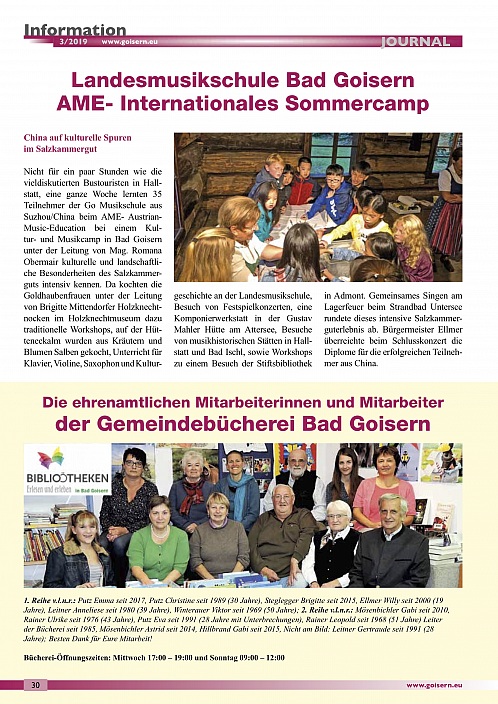 Article in Newspaper about AME Camp