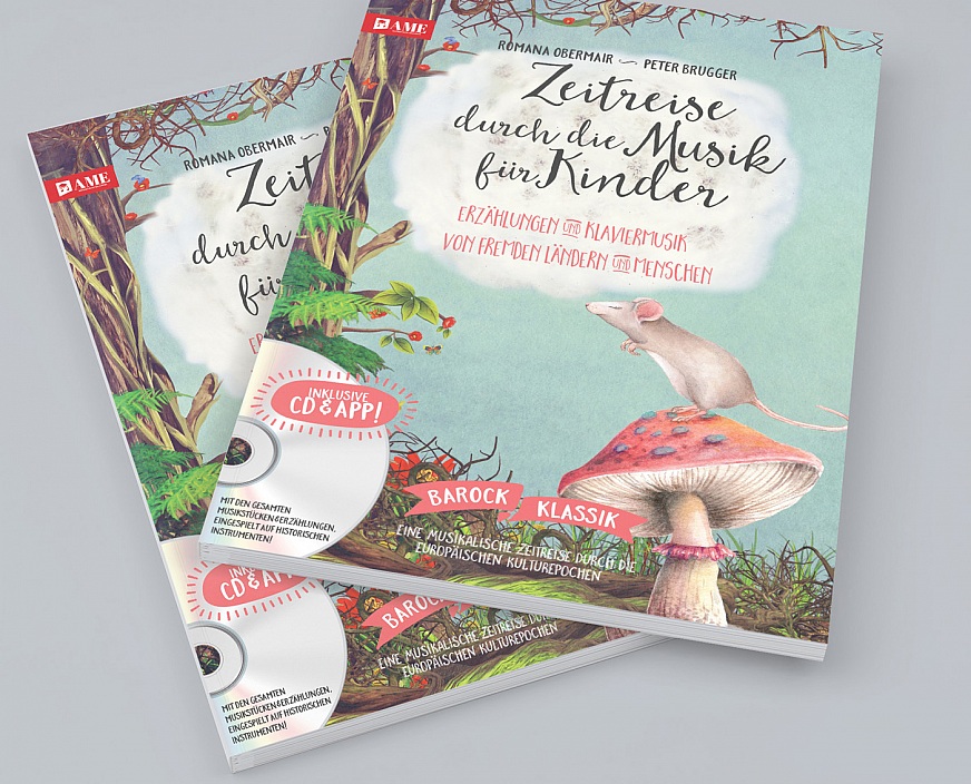 „Zeitreise durch die Musik für Kinder "vom Ministerium für Unterricht als Schulbuch empfohlen