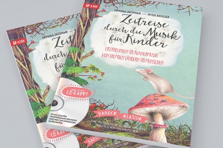 „Zeitreise durch die Musik für Kinder "vom Ministerium für Unterricht als Schulbuch empfohlen